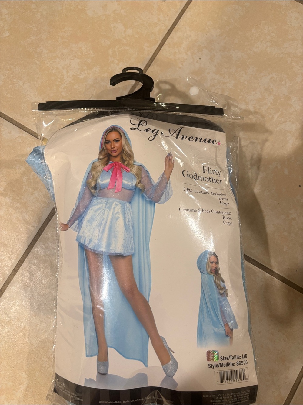 Women’s Leg Avenue Flirty Godmother Costume - Light Blue